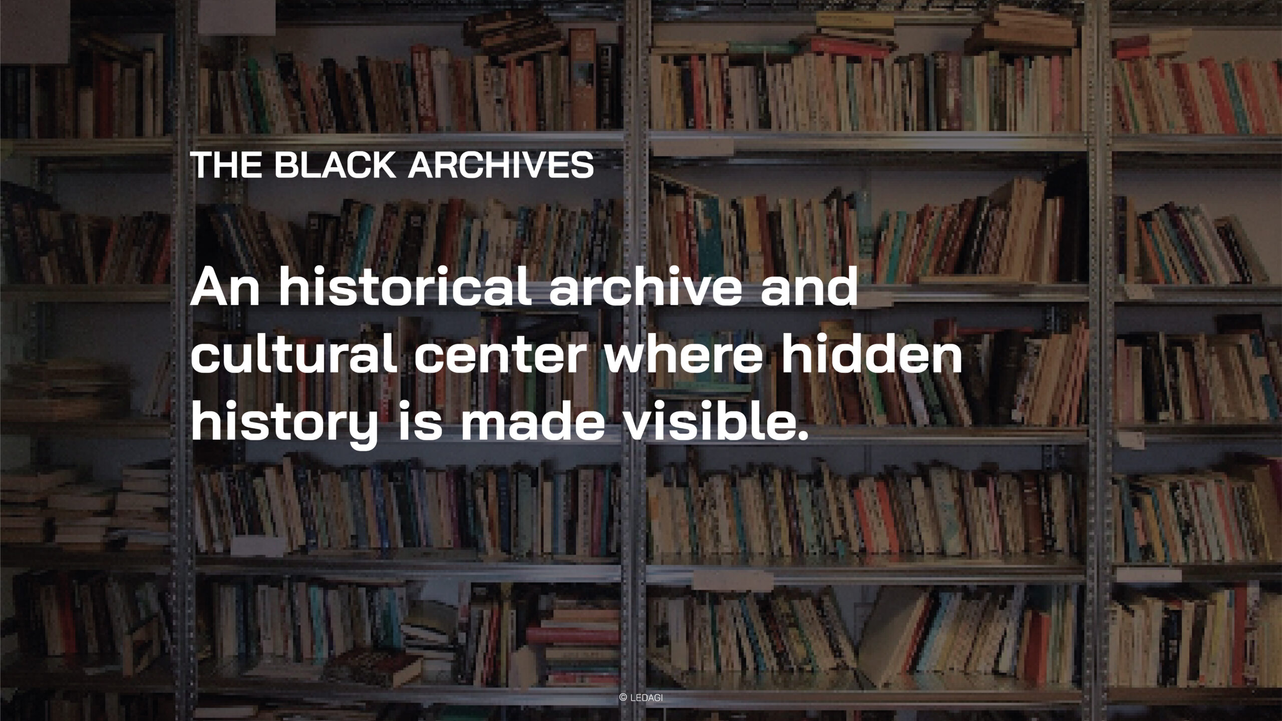 Museum opening-hours graphic for The Black Archives