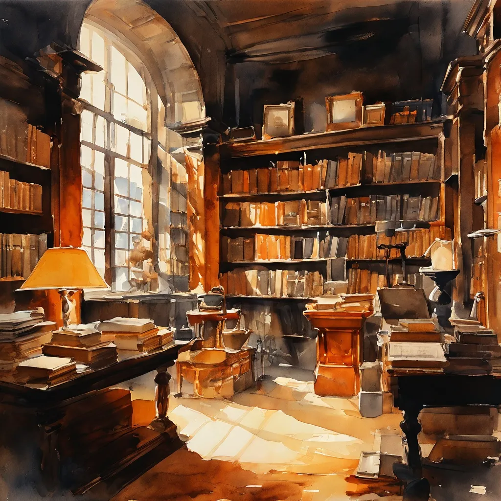 A vibrant archival space at The Black Archives, featuring rows of bookshelves filled with historical books and documents, promoting a sense of knowledge and heritage.
