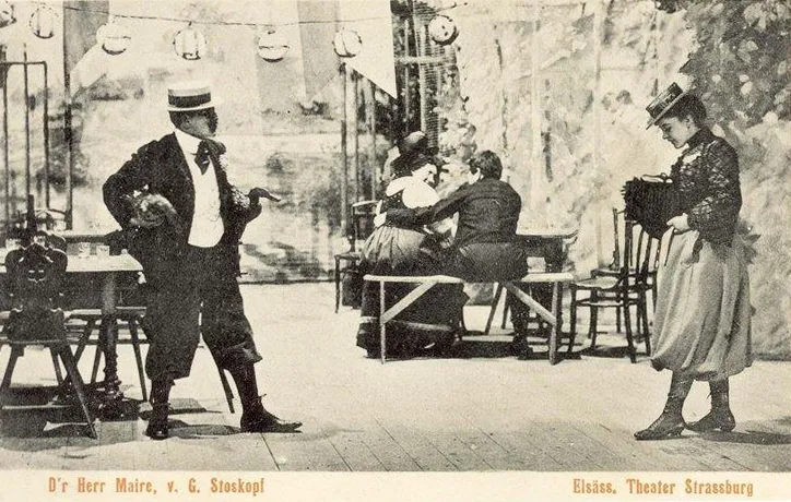 Reprezentatywny widok Théâtre Alsacien de Strasbourg w Strasburgu.