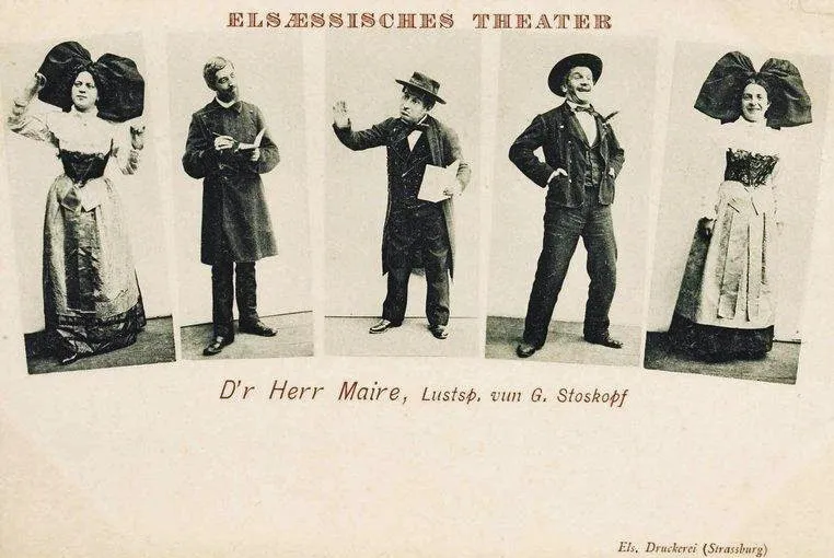Reprezentatywny widok Théâtre Alsacien de Strasbourg w Strasburgu.