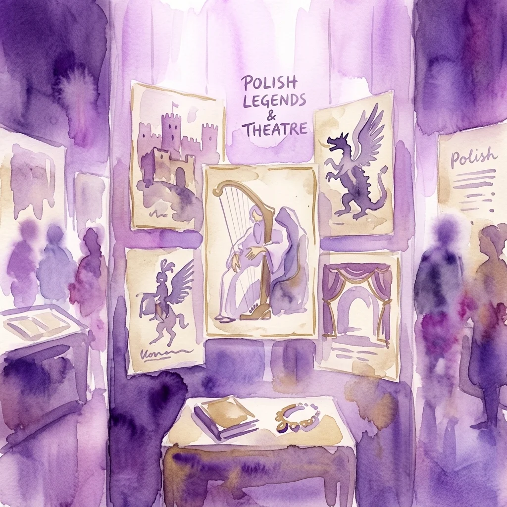 Harfa Derwida: Polish Legends and Theatre Stage Design at Theatre Museum Warsaw