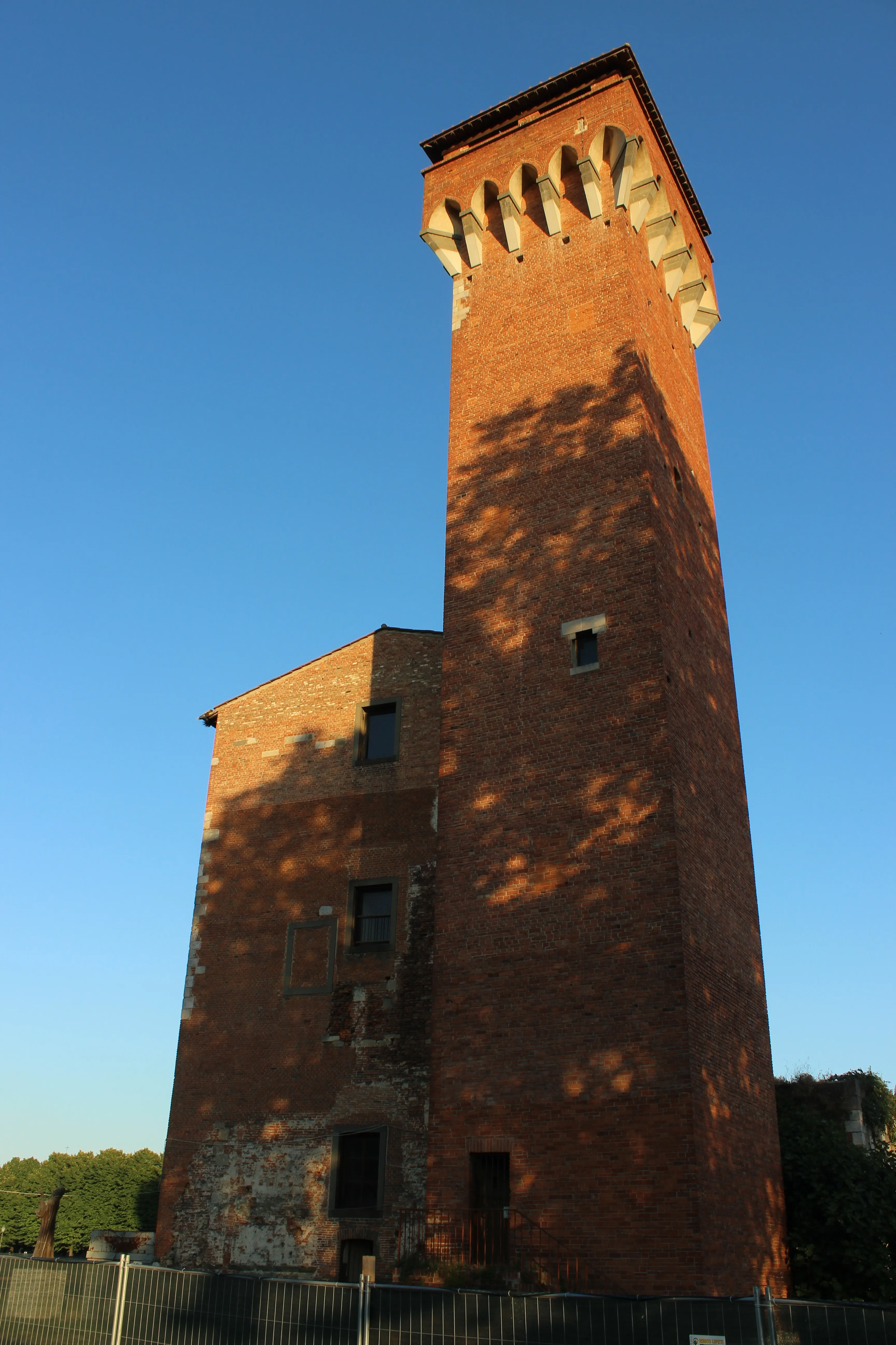 Reprezentatywny widok Torre Guelfa w Pizie.