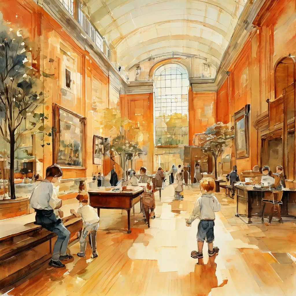 Niños que vivieron y trabajaron en los primeros años del Museo Van Gogh