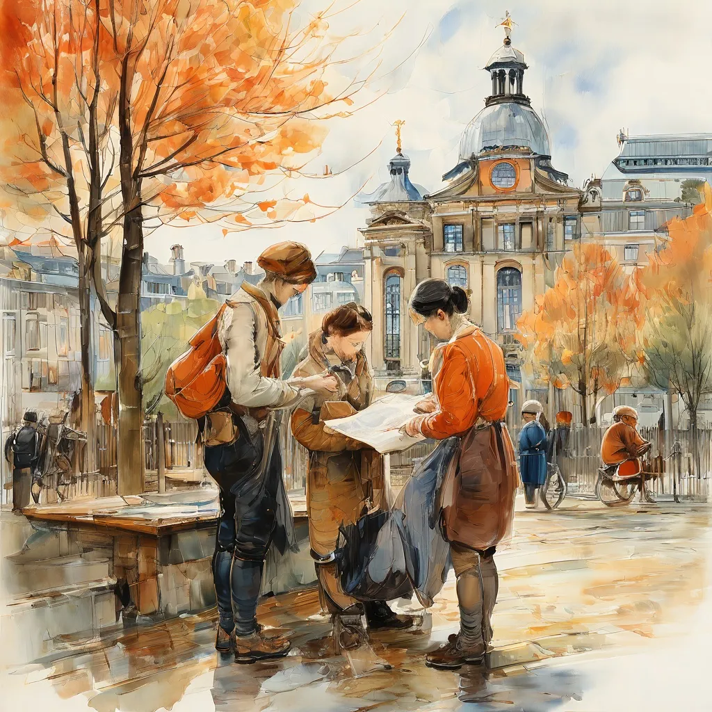 Una representación simbólica de tres obras de arte distintas, incluido un dibujo temprano atribuido a Van Gogh, que se añaden a la colección del Museo Van Gogh en Ámsterdam.