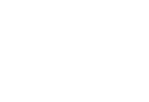 white hand symbol logo on black background with text Fluge Audiovisuales