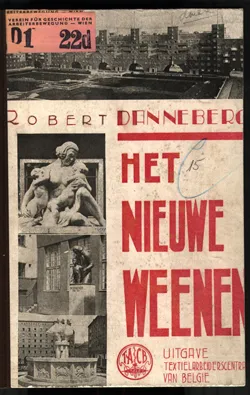 Portada de una publicación histórica con una estatua y elementos arquitectónicos