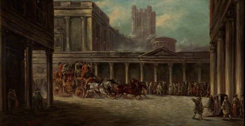 Widok reprezentatywny Victoria Art Gallery w Bath.