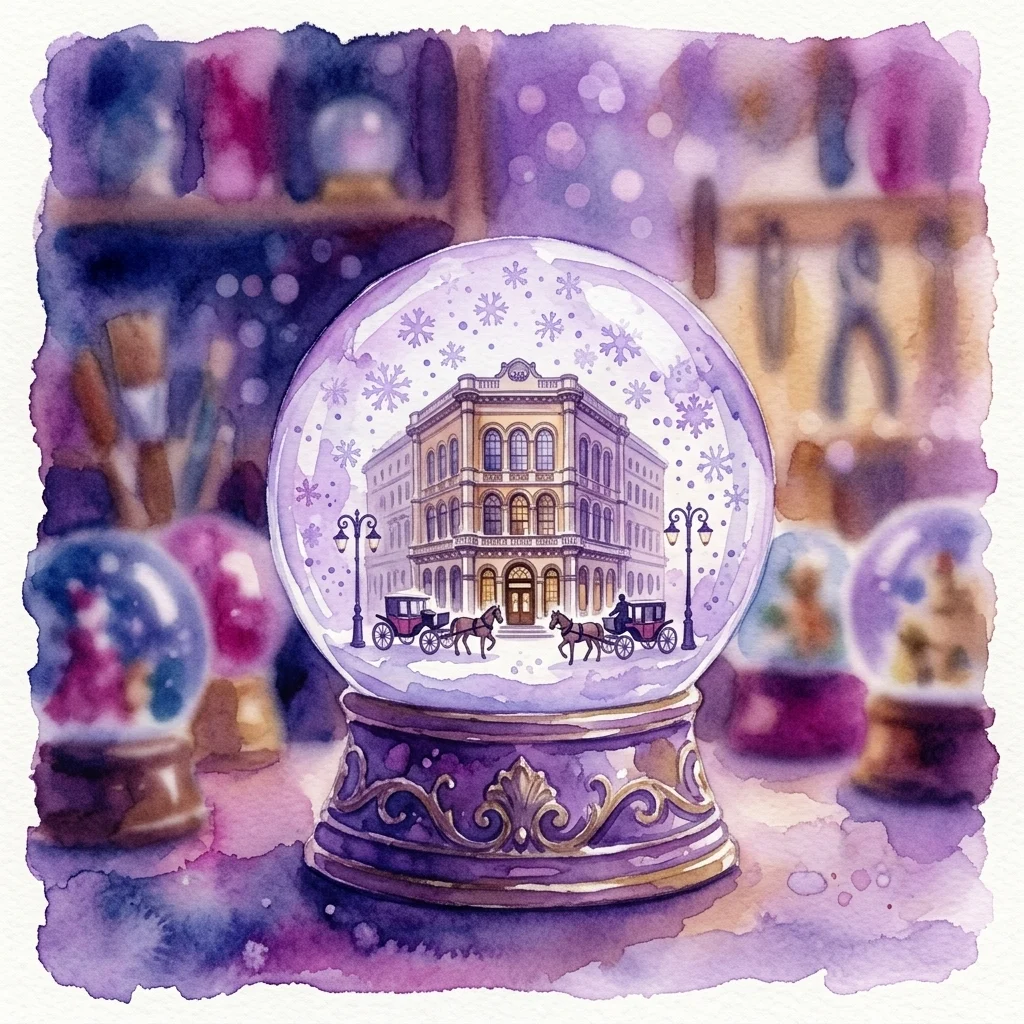 Museo Original de Globos de Nieve Vieneses: Celebrando un Siglo de Globos de Nieve Hechos a Mano