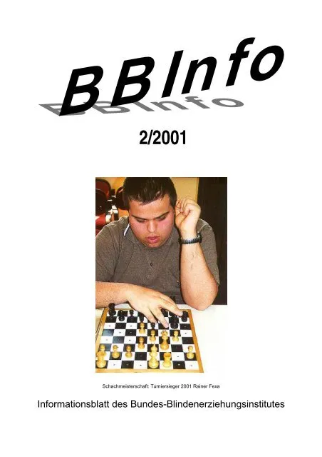 Man playing blind chess with tactile pieces on a chessboard