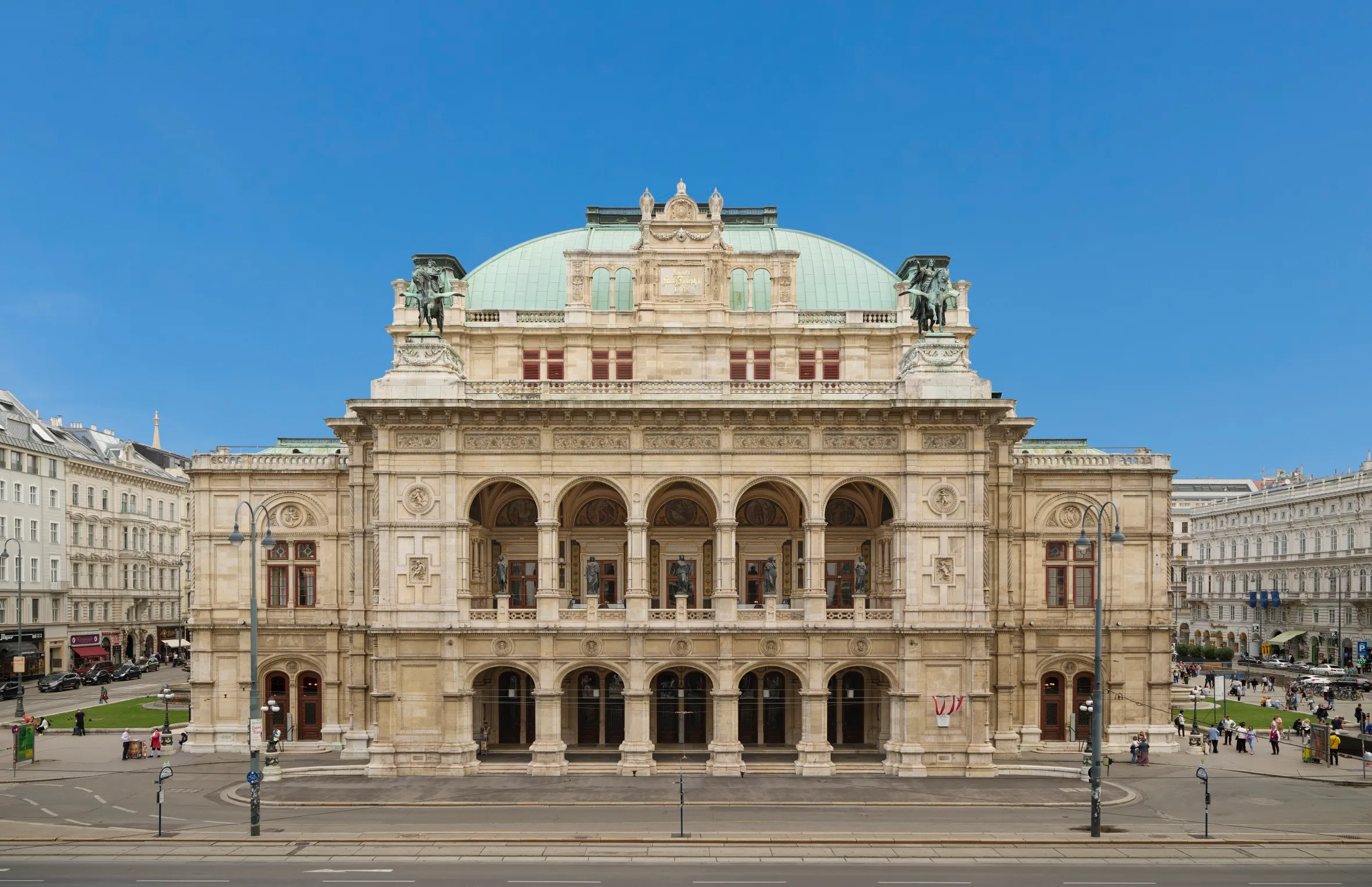Gráfico de horarios de apertura del museo para Vienna State Opera