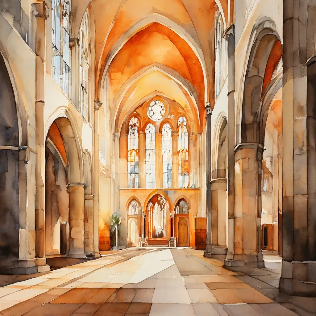 A tranquil view of the historic architecture at York Oratory.
