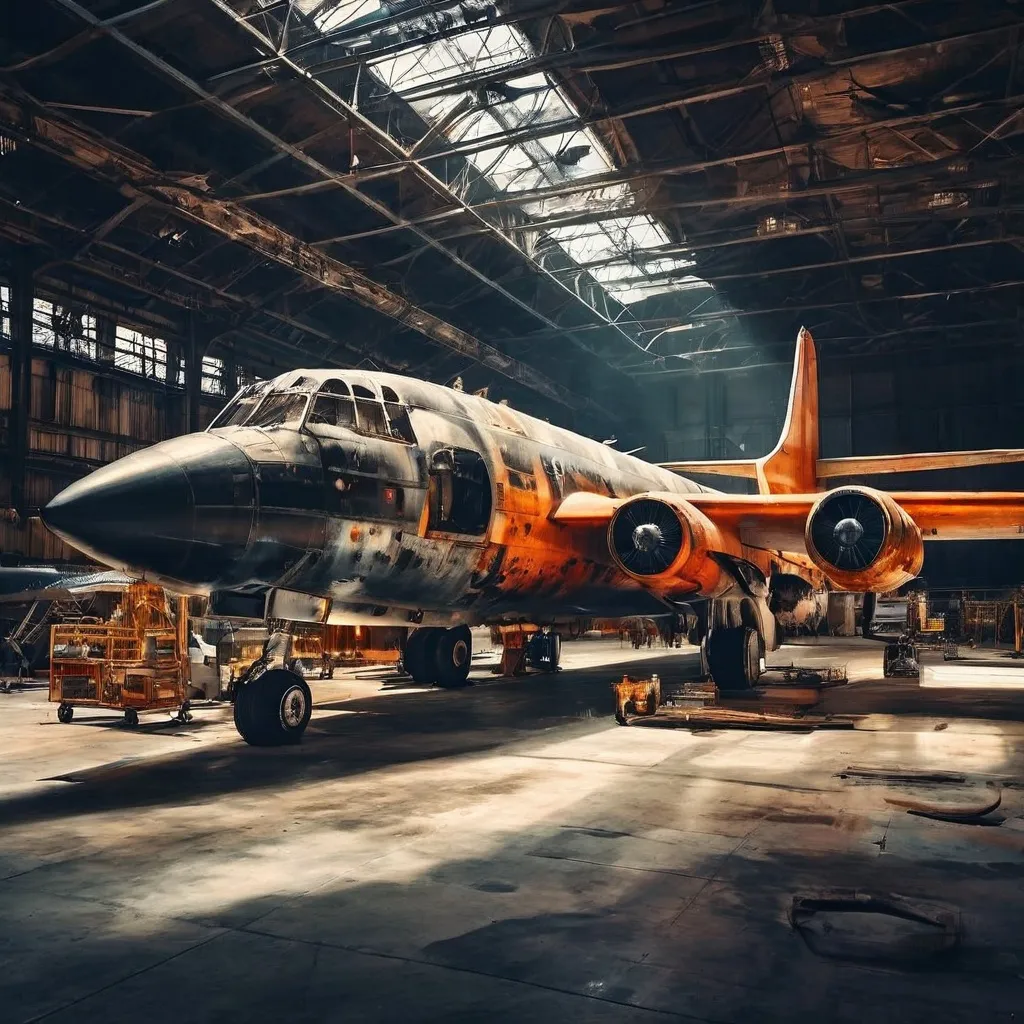Restauratie van de Handley Page Victor in het Yorkshire Air Museum