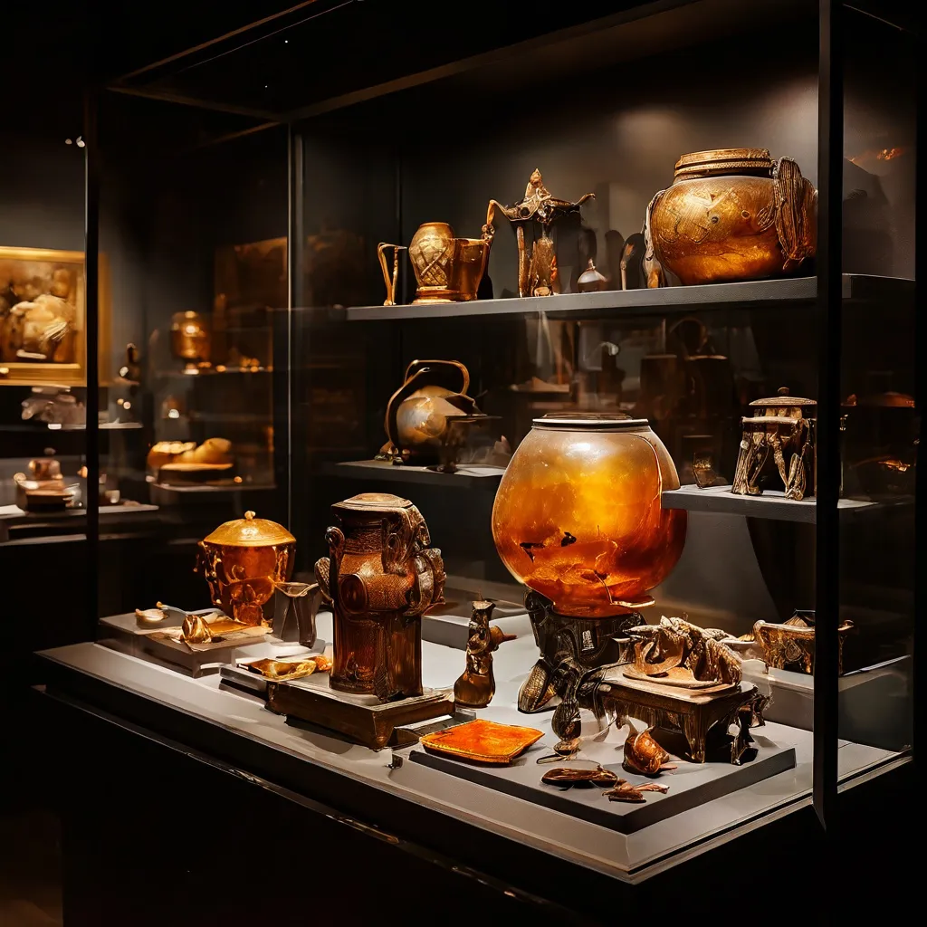 Una visita real a la exposición del Tesoro de Melsonby en el Yorkshire Museum
